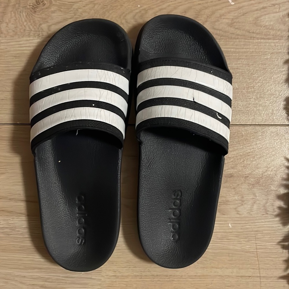 Adidas athletic slides